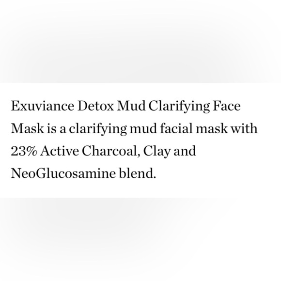 $9❤️‍🔥 ONLY 1! Exuviance Detox Mud Clarifying Mask 2PK 🪞 NEW - Picture 4 of 7